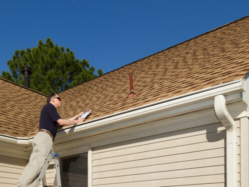 A roof vent on a Coeur D'Alene home